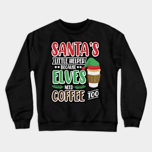 Santa's Little Helper Crewneck Sweatshirt